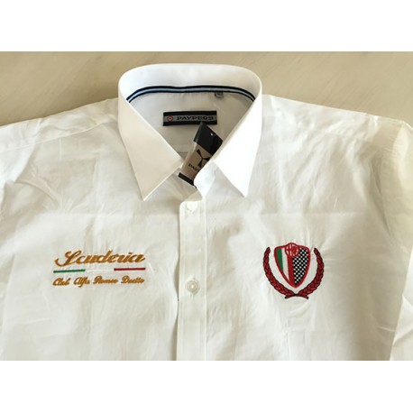 CAMICIA MANAGER RICAMATA