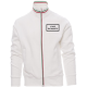 Felpa zip lunga tricolore 300gr.