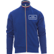 Felpa zip lunga tricolore 300gr.
