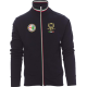 FELPA TRICOLORE RICAMATA ALFA