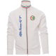 FELPA TRICOLORE RICAMATA ALFA